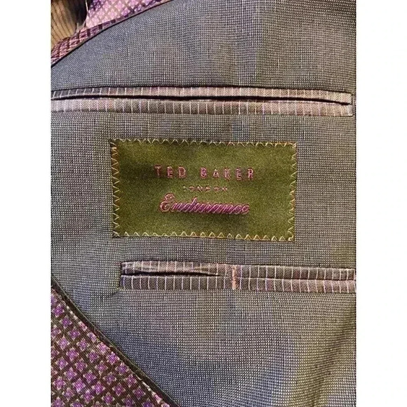 NEW Ted Baker London‎ Endurance Roger SPJ Men's Sports Blazer 38R Blue Cocktail - Picture 7 of 11